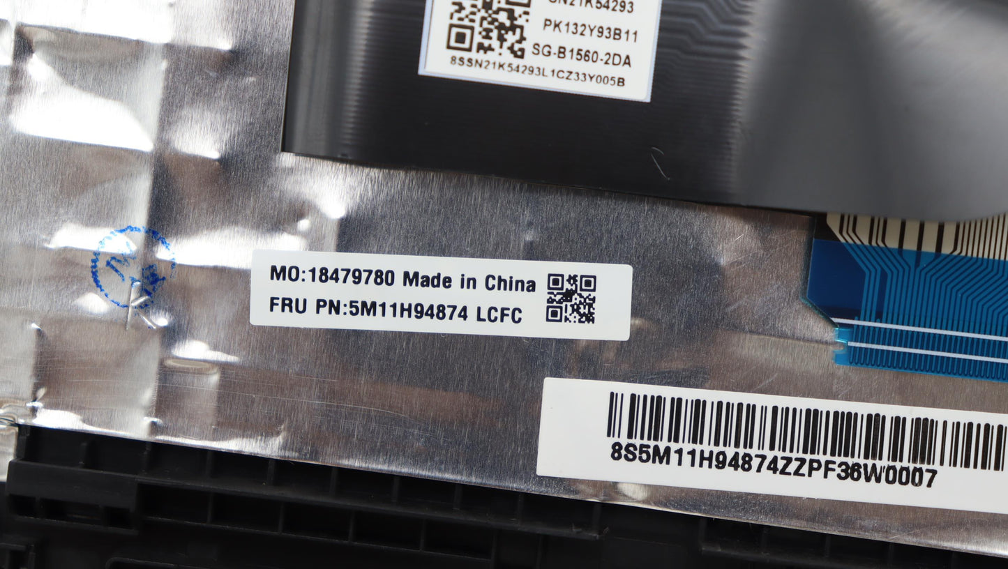 Lenovo Mech_Asm Fru Kbd Ccv Ger Bl (L - 5M11H94874