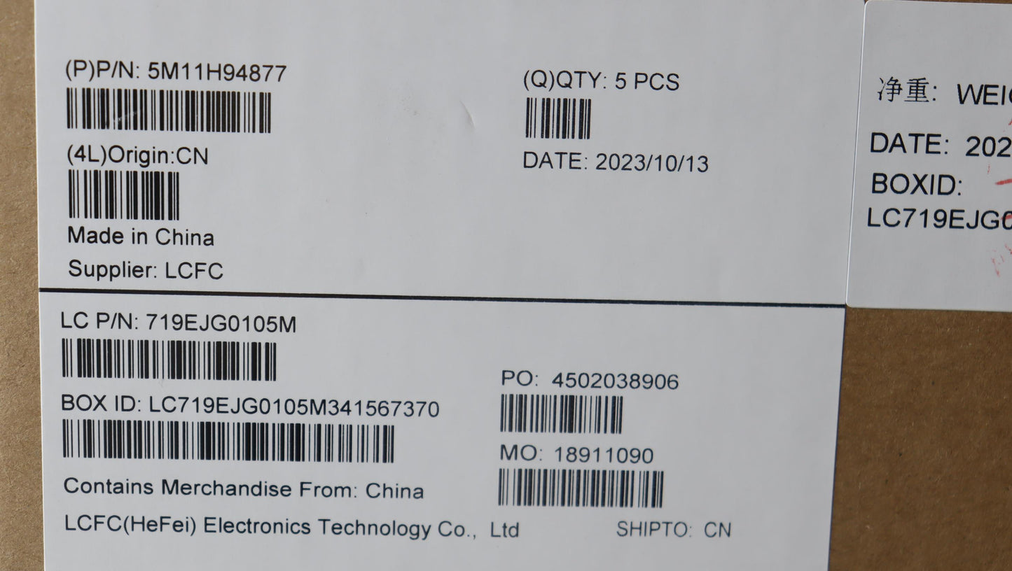 Lenovo Mech_Asm Fru Kbd Ccv Gre Bl (L - 5M11H94877