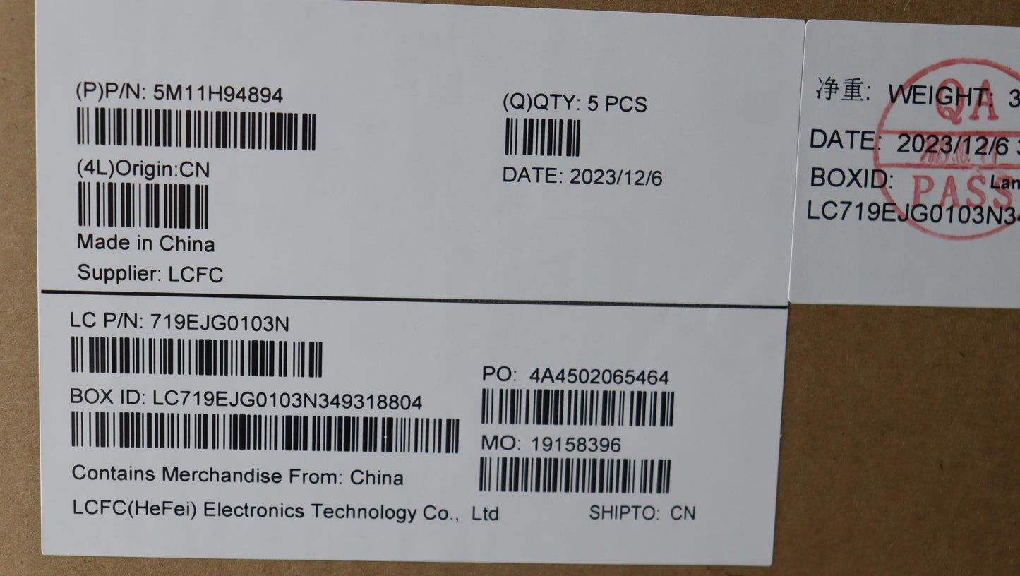 Lenovo Mech_Asm Fru Kbd Ccv Rus Bl (C - 5M11H94894