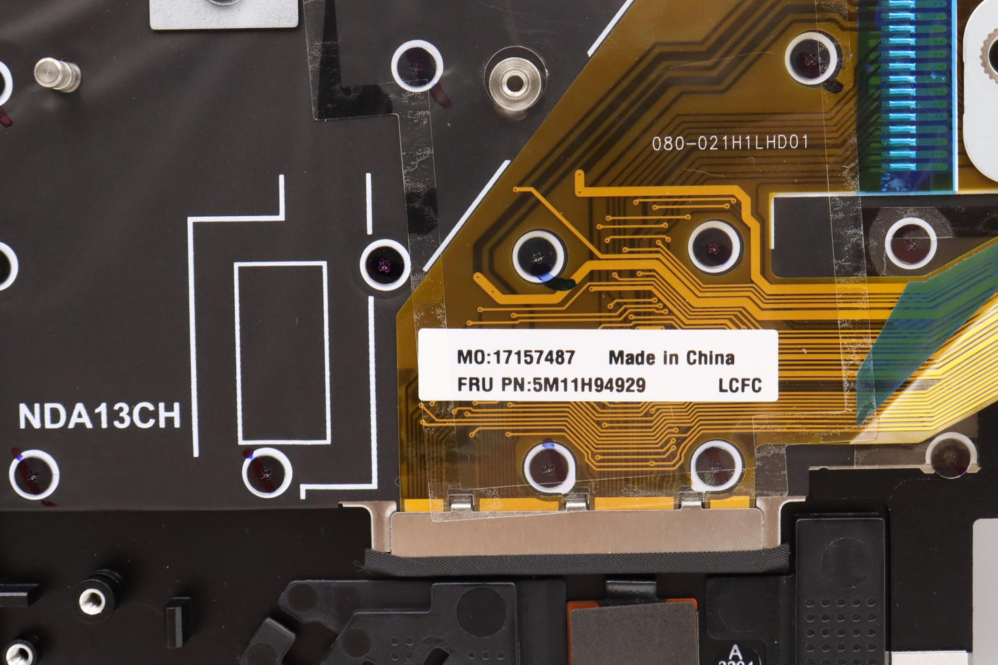 Lenovo C-Cover with USA English Keyboard, Backlit, WLAN Support - 5M11H94929