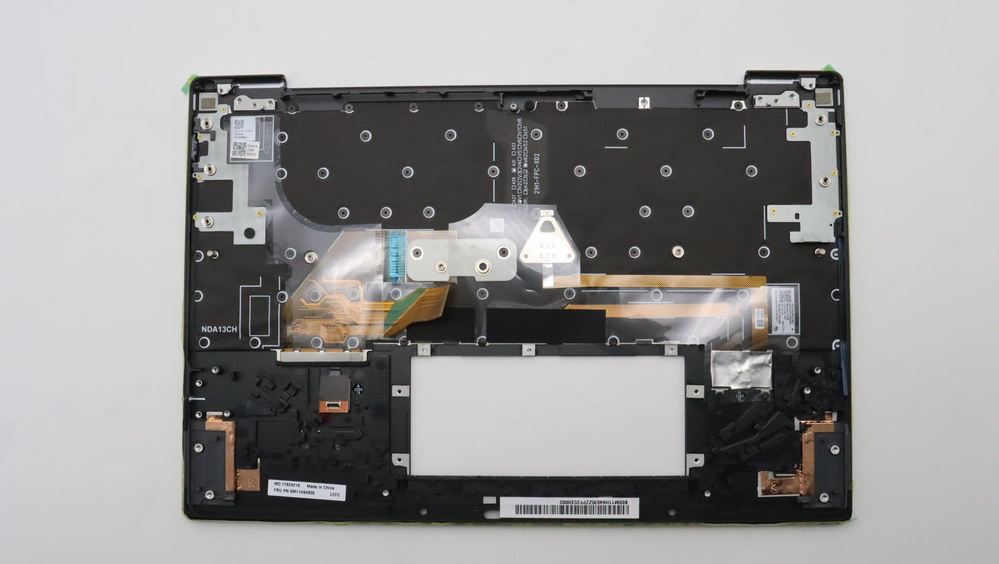 Lenovo Mech_Asm Gp Kbdbzl,Gre,Wl,Bk/G - 5M11H94935