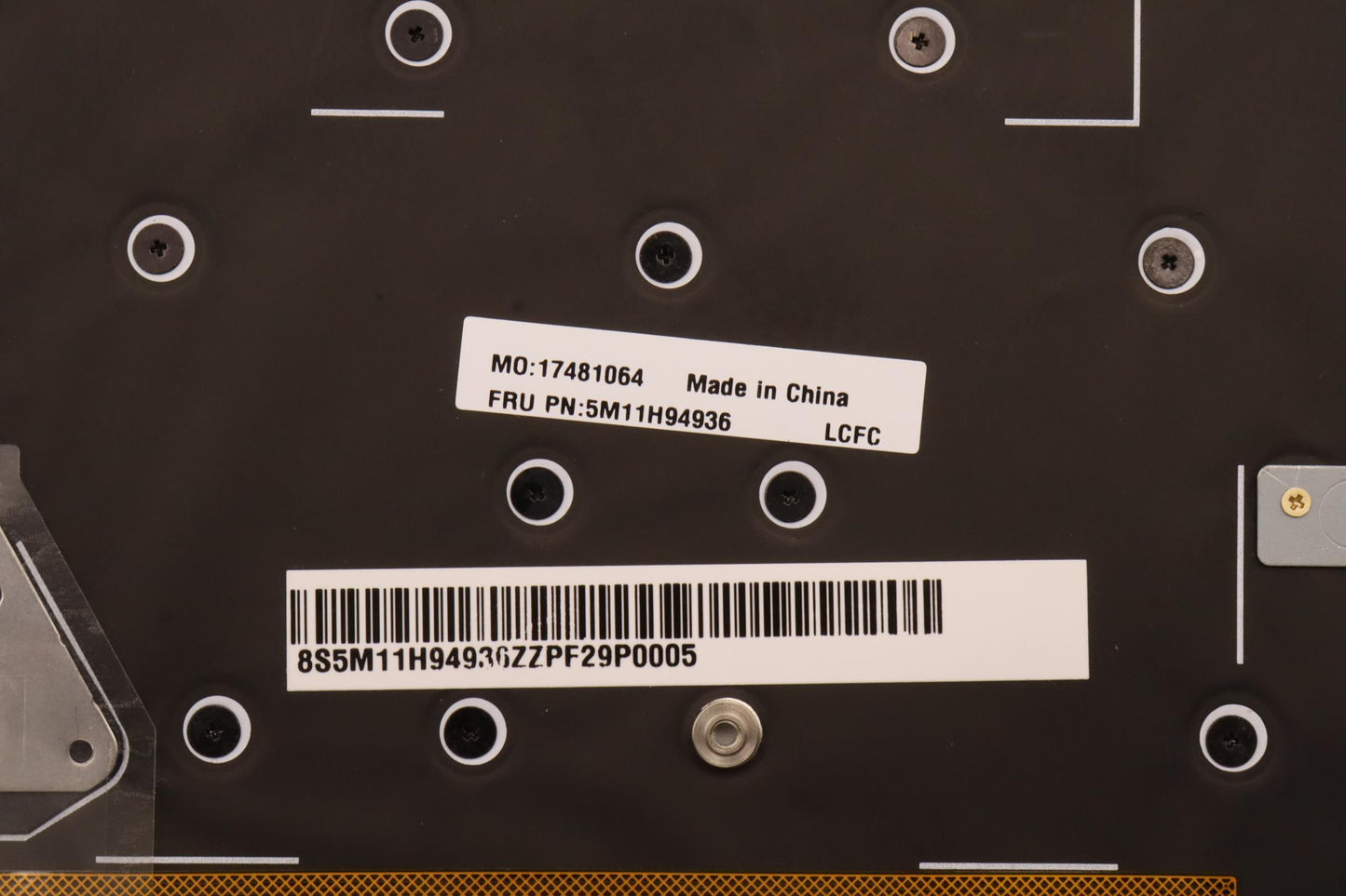 Lenovo Mechasm Gp Kbdbzl,Hbw,Wl,Bkgy, - 5M11H94936