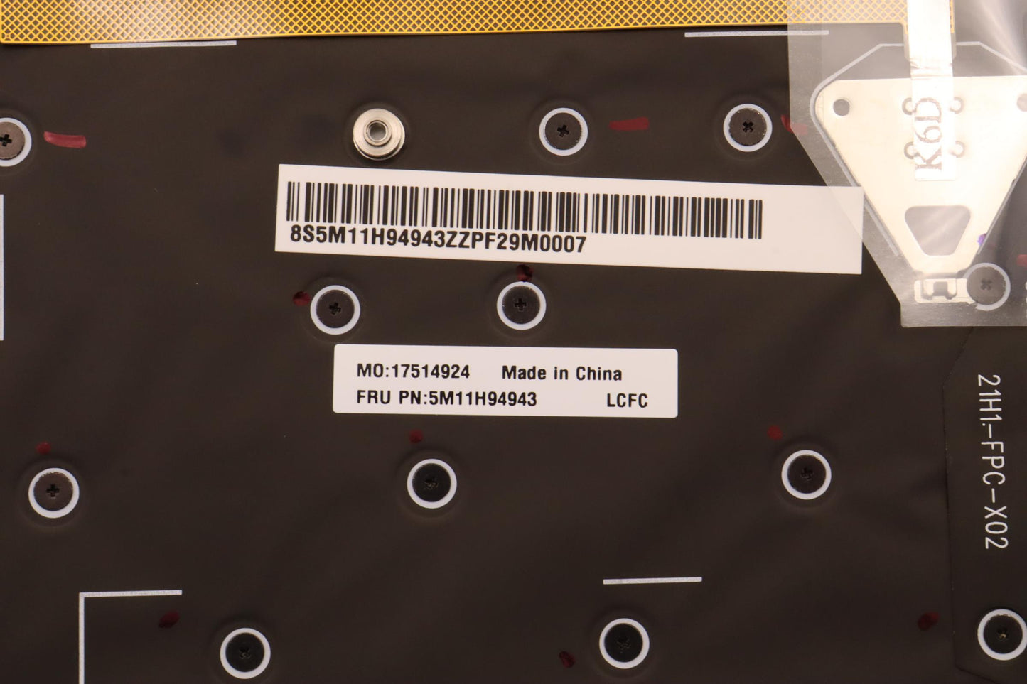 Lenovo Mechasm Gp Kbdbzl,La Spa,Wl,Bk - 5M11H94943