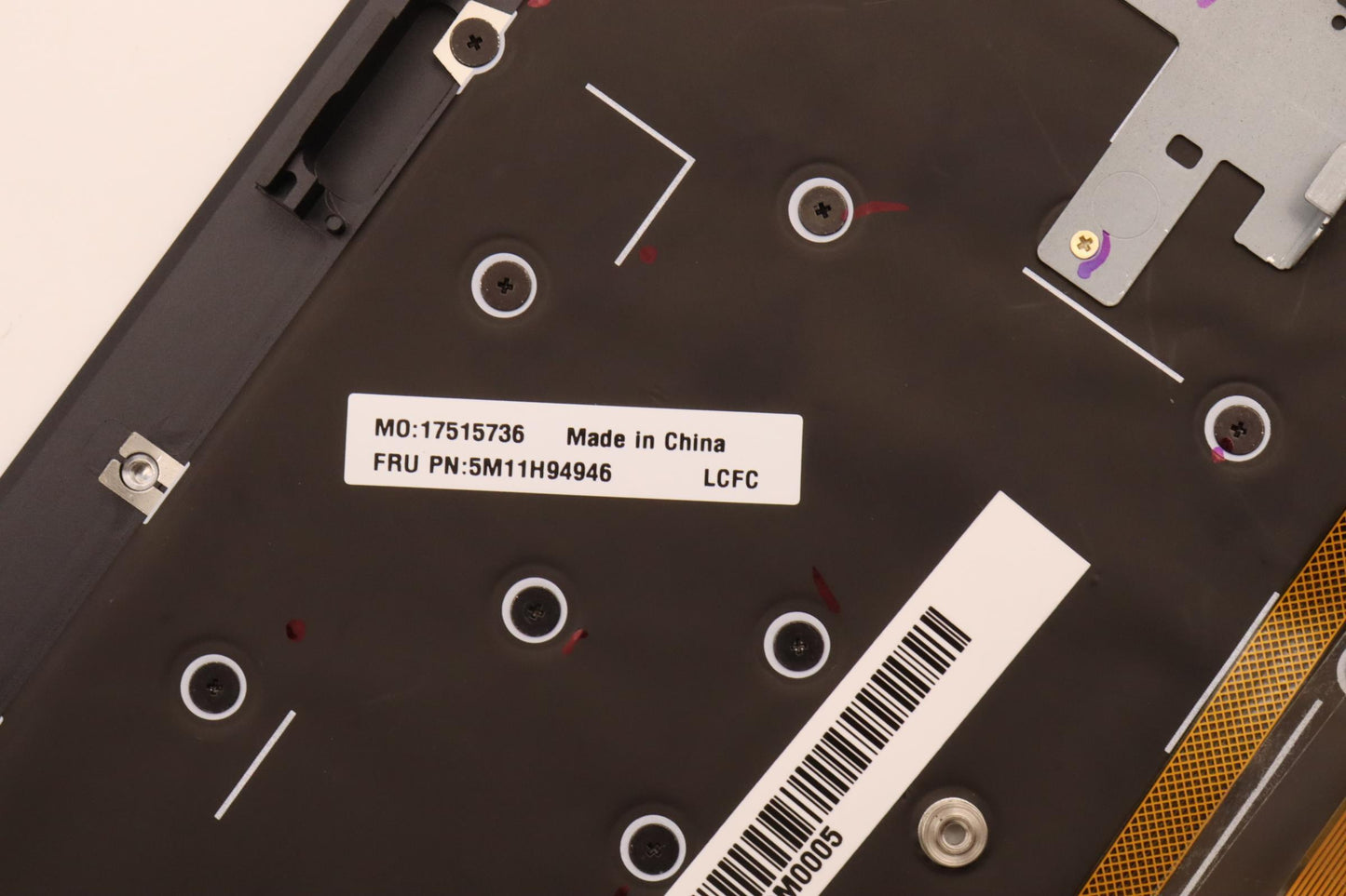 Lenovo Mechasm Gp Kbdbzl,Por,Wl,Bkgy, - 5M11H94946