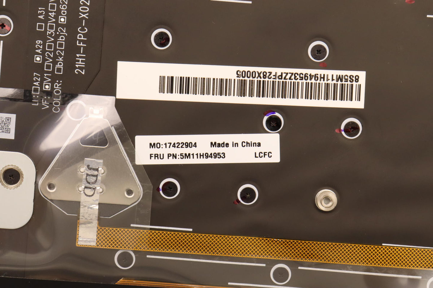 Lenovo Mechasm Gp Kbdbzl,Thai,Wl,Bkgy - 5M11H94953