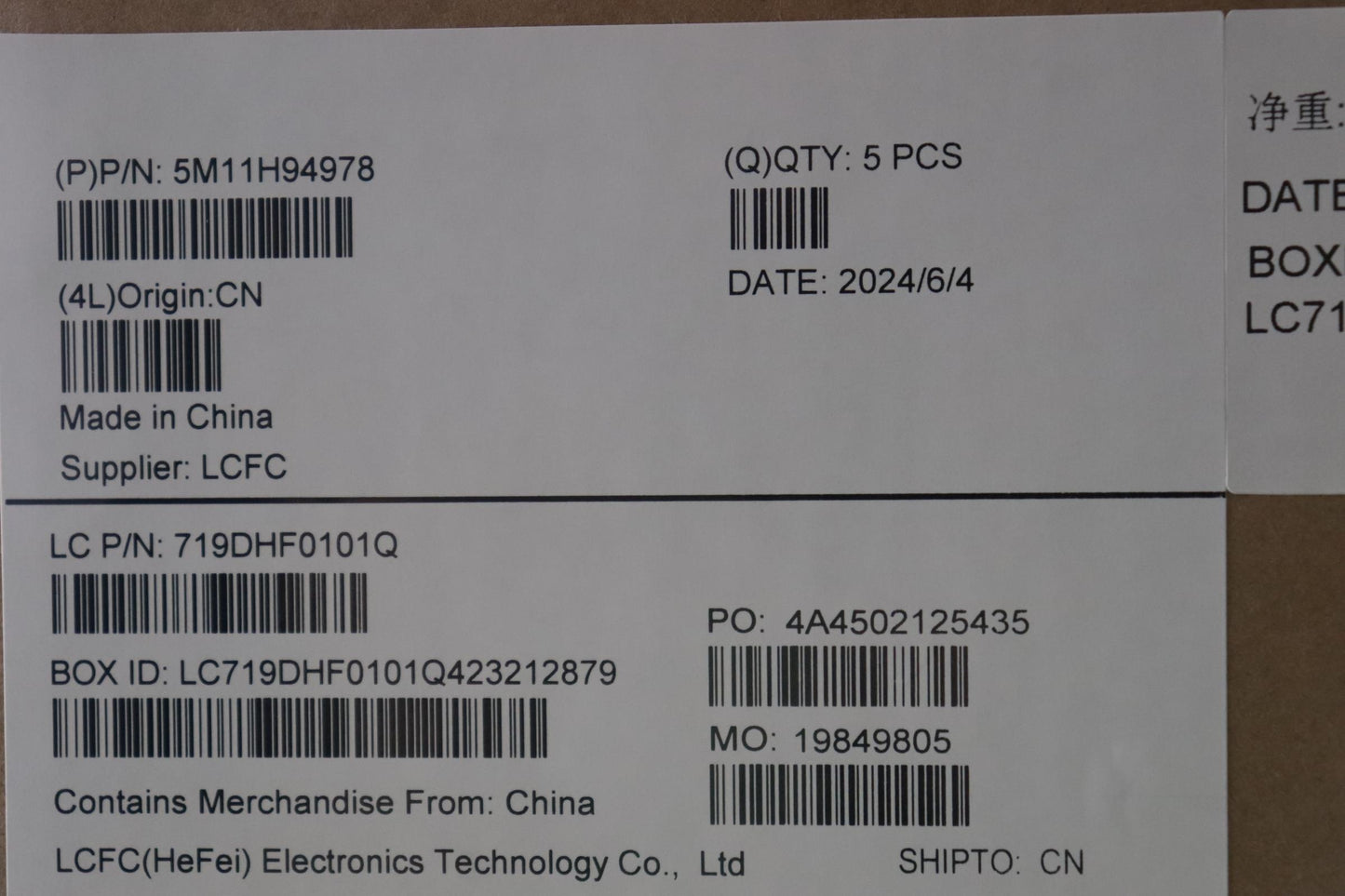 Lenovo Mech_Asm Gp Kbdbzl,Kor,Ww,Bk/G - 5M11H94978