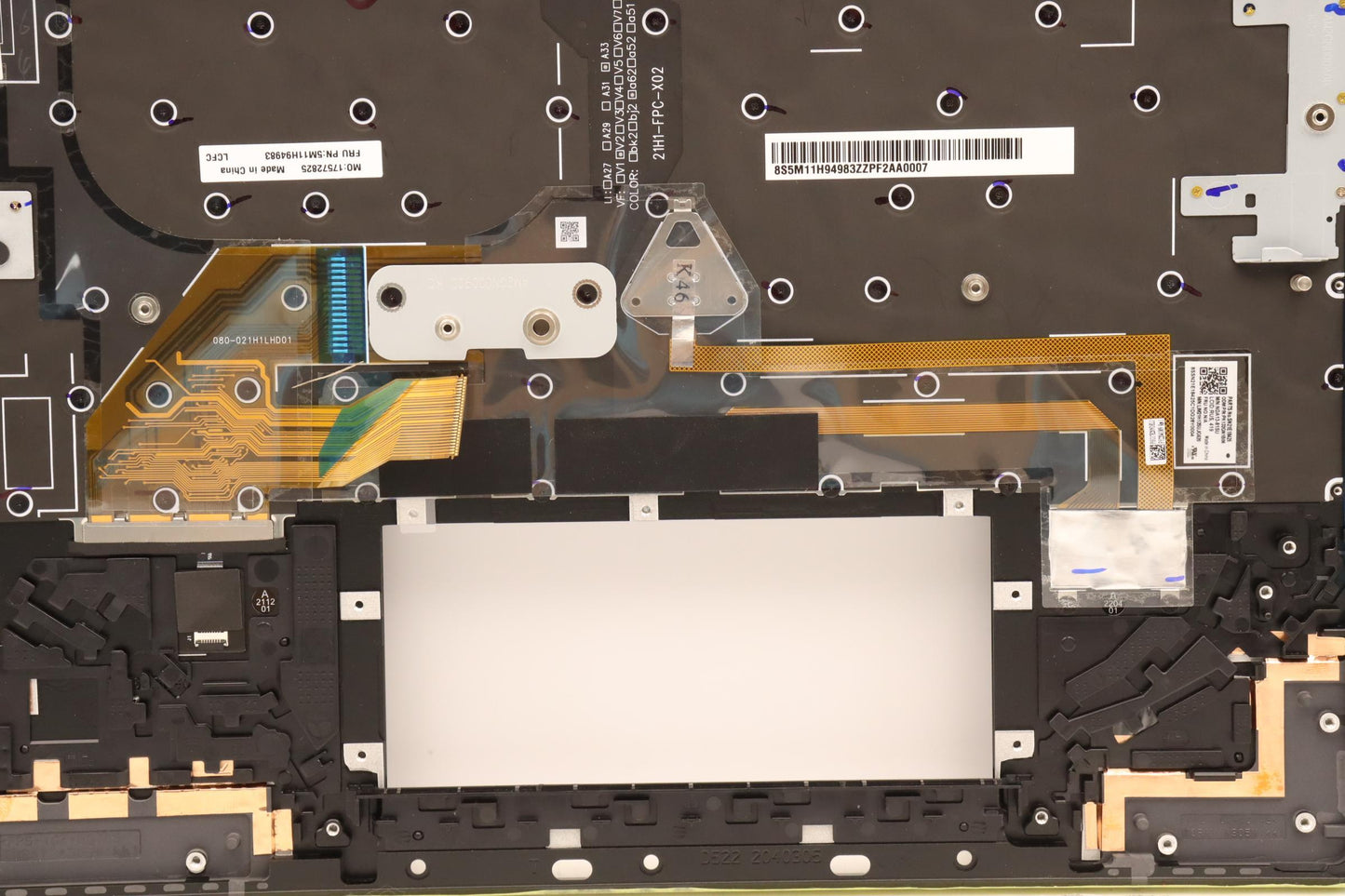 Lenovo Mechasm Gp Kbdbzl,Rus,Ww,Bkgy, - 5M11H94983