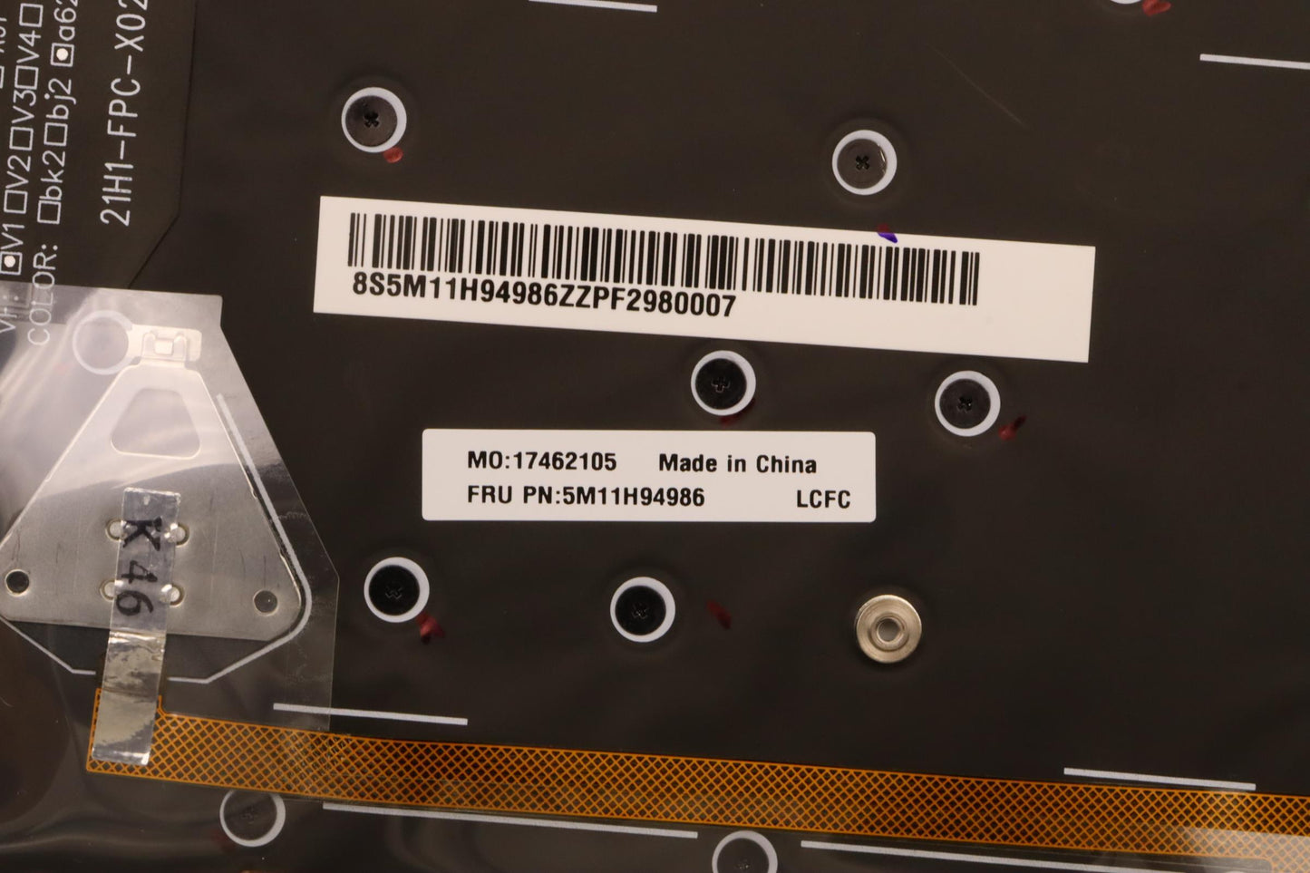 Lenovo Mechasm Gp Kbdbzl,Swefin,Ww,Bk - 5M11H94986