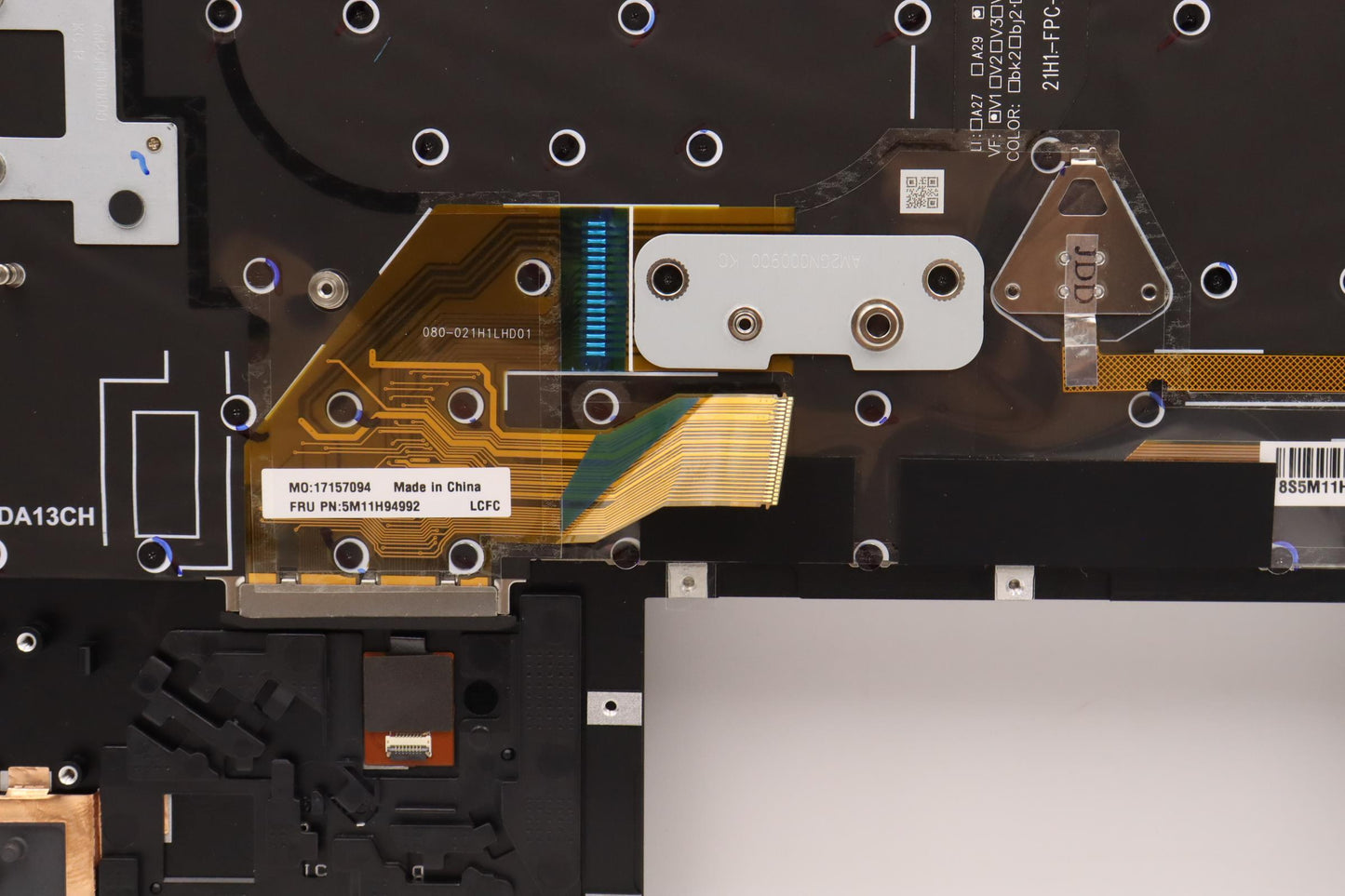 Lenovo Mechasm Gp Kbdbzl,Uke,Ww,Bkgy, - 5M11H94992