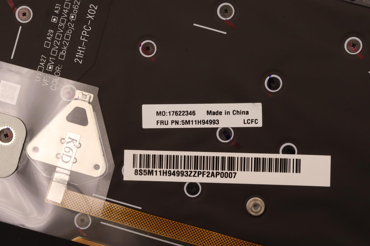 Lenovo Mechasm Gp Kbdbzl,058 Fra,Wl,B - 5M11H94993