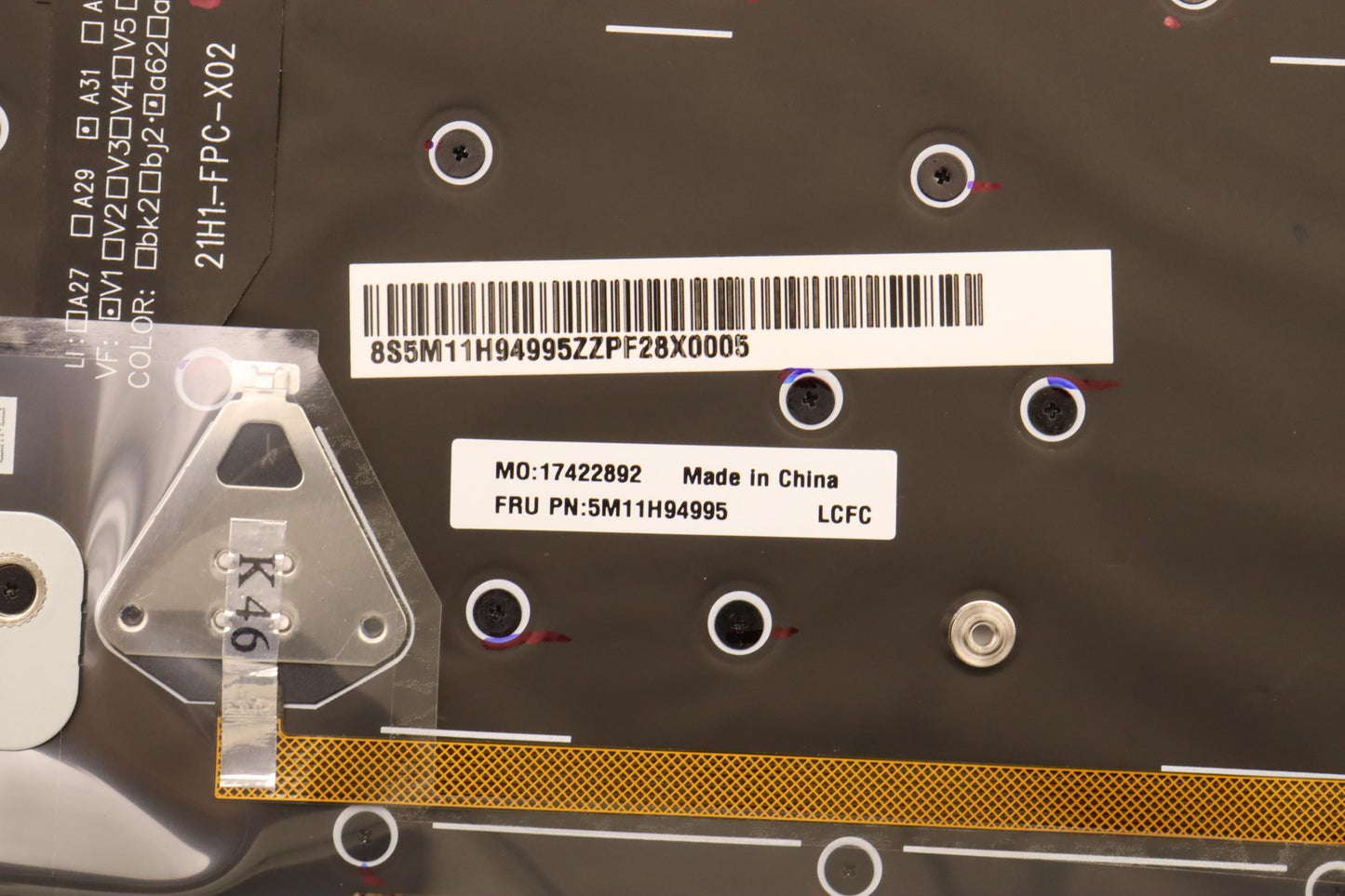 Lenovo Mechasm Gp Kbdbzl,Bel,Wl,Bkbz, - 5M11H94995