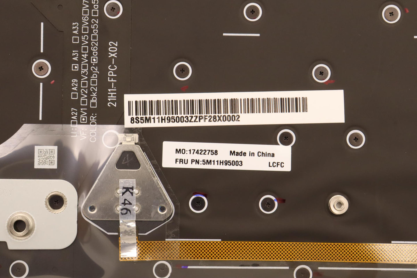 Lenovo Mechasm Gp Kbdbzl,Euro Eng,Wl, - 5M11H95003