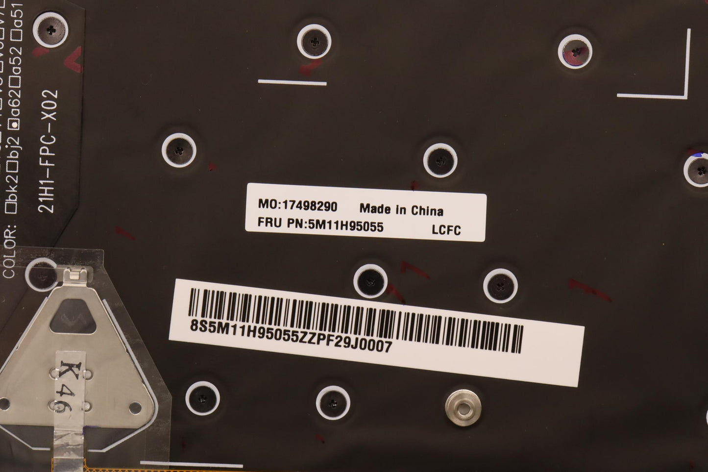 Lenovo Mechasm Gp Kbdbzl,Rus,Ww,Bkbz, - 5M11H95055