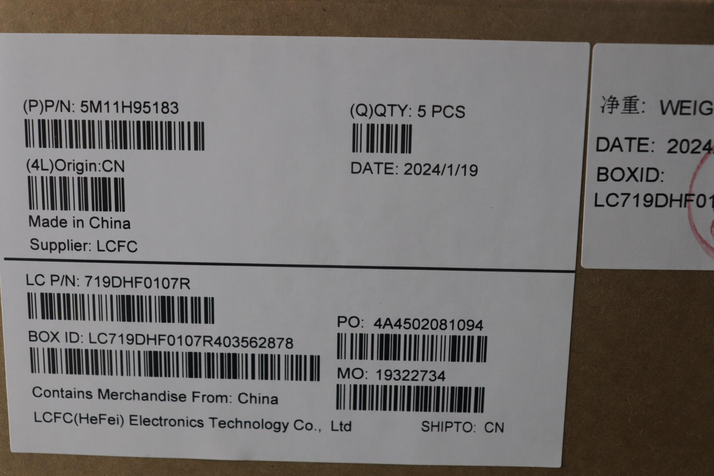 Lenovo Mech_Asm Gp Kbdbzl,Euro Eng,Ww - 5M11H95183