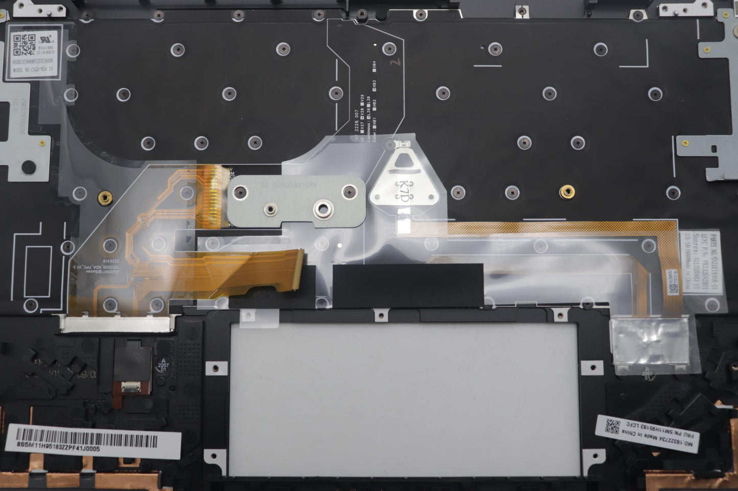 Lenovo Mech_Asm Gp Kbdbzl,Euro Eng,Ww - 5M11H95183