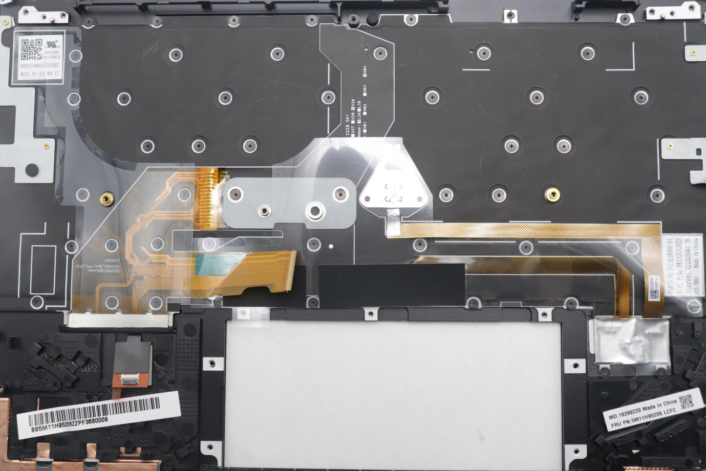 Lenovo Mech_Asm Gp Kbdbzl,Tur,Ww,Bk/B - 5M11H95206