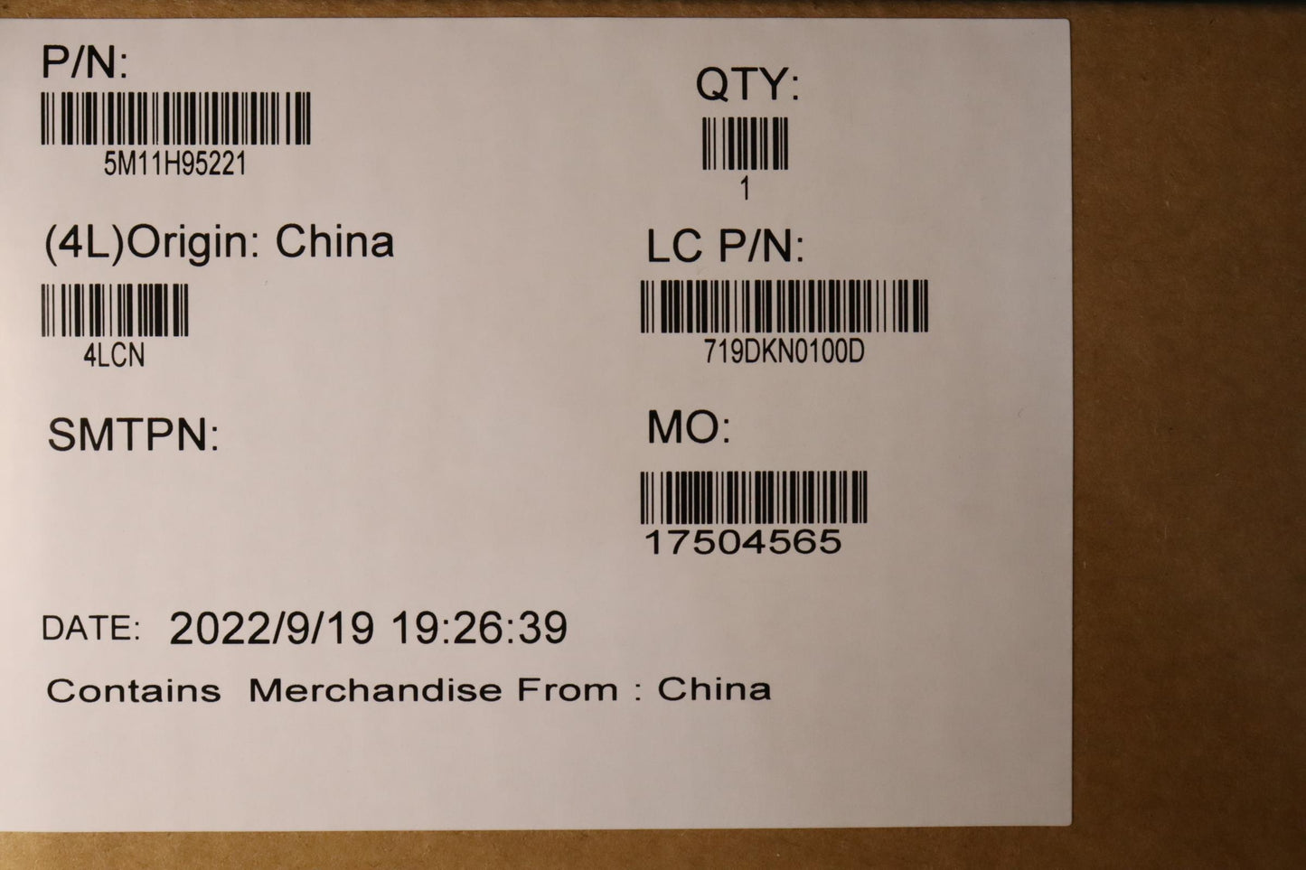 Lenovo Mechasm 133Wuxga,Tch,Hybir,Vl, - 5M11H95221