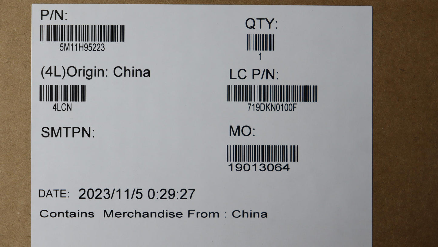Lenovo Mech_Asm 13.3Wuxga,Tch,Hybir,V - 5M11H95223
