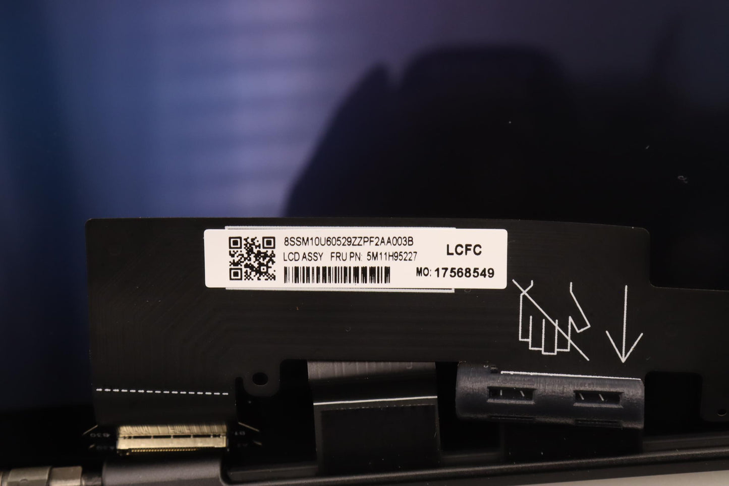 Lenovo Mechasm 133Wqxga,Oled,Rgbir,Bk - 5M11H95227