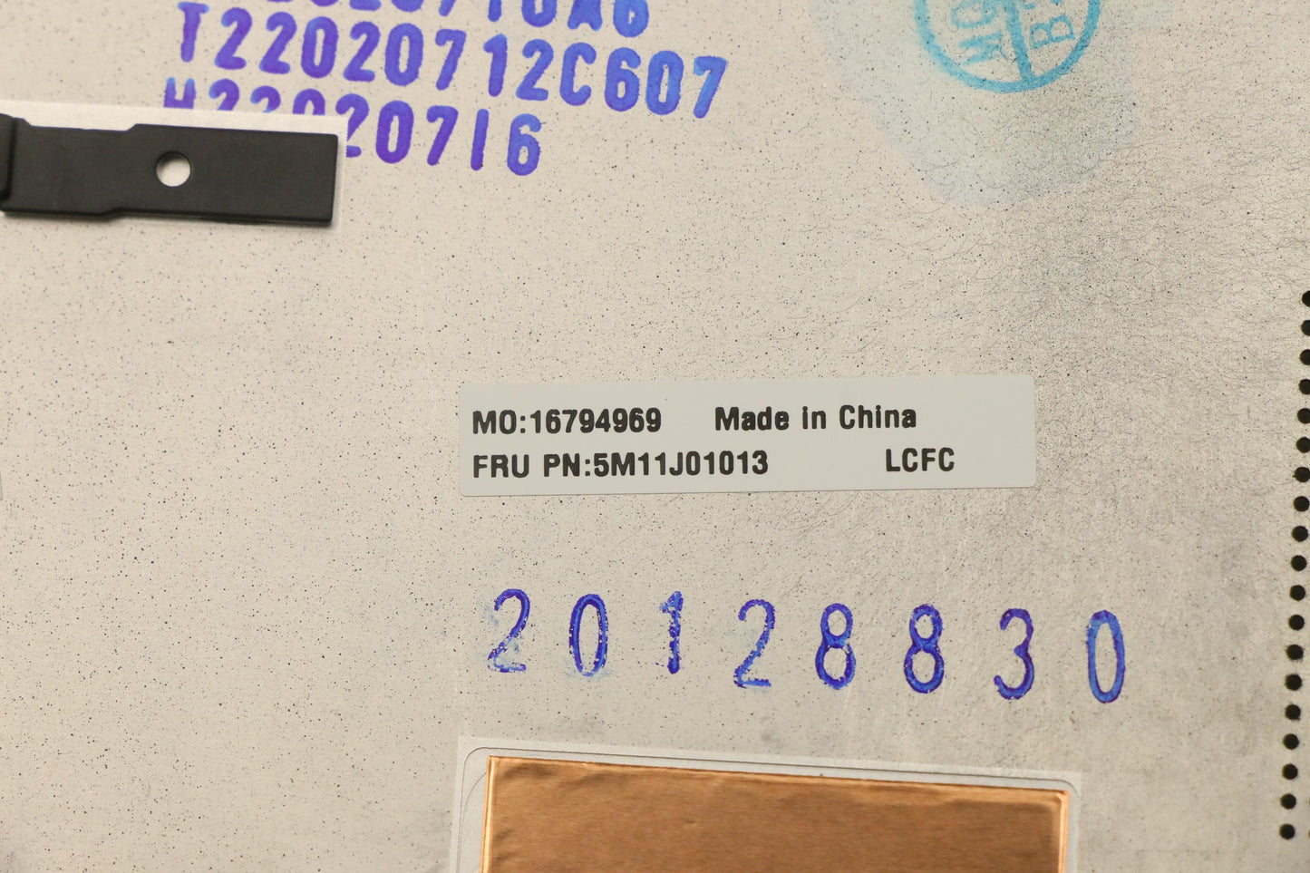 Lenovo Mechasm Base Cover,Asm,Wwan,Al - 5M11J01013