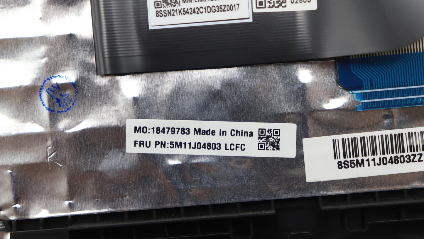 Lenovo Mech_Asm Fru Kbd Ccv Nordic Bl - 5M11J04803