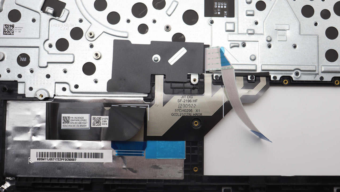 Lenovo Mech_Asm Fru Kbd Ccv Sws Bl (C - 5M11J05717
