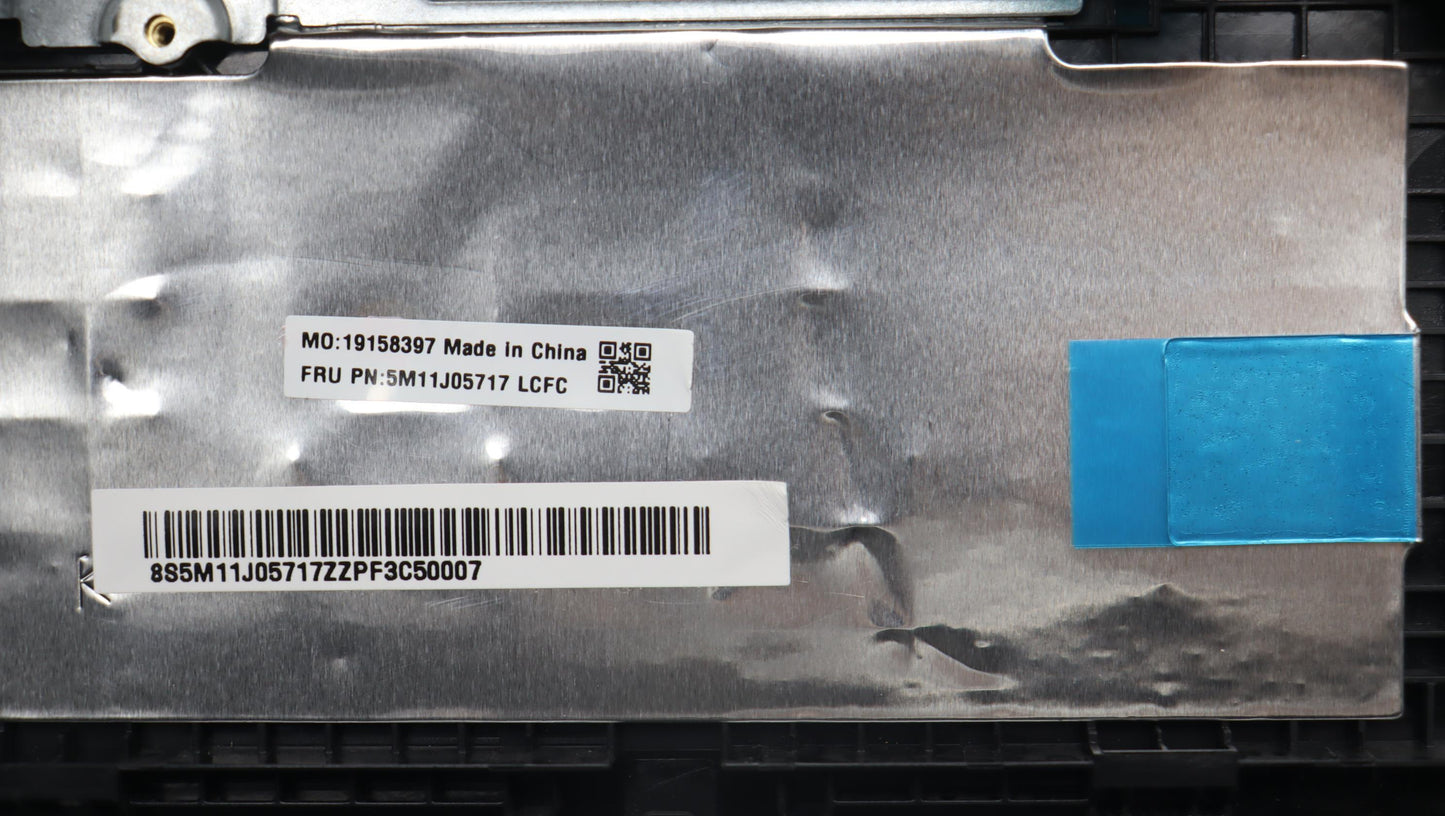 Lenovo Mech_Asm Fru Kbd Ccv Sws Bl (C - 5M11J05717