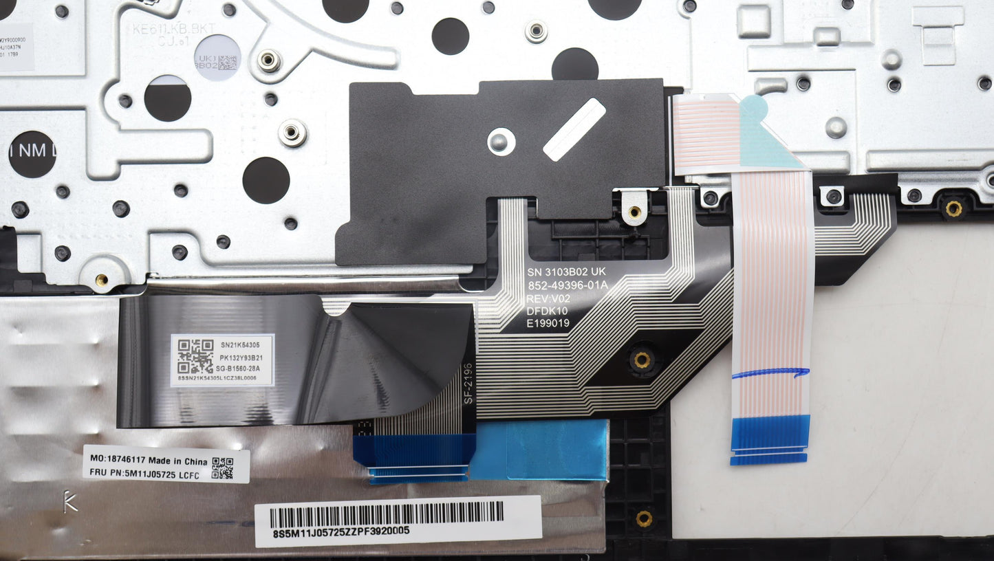 Lenovo Mech_Asm Fru Kbd Ccv Tur Bl (L - 5M11J05725