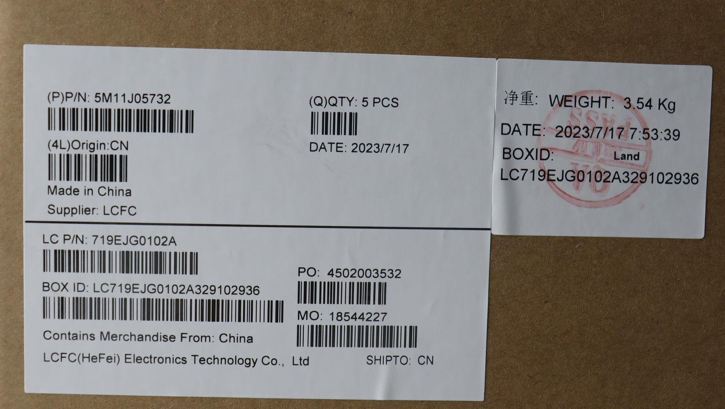 Lenovo Mech_Asm Fru Kbd Ccv Uke Bl (L - 5M11J05732