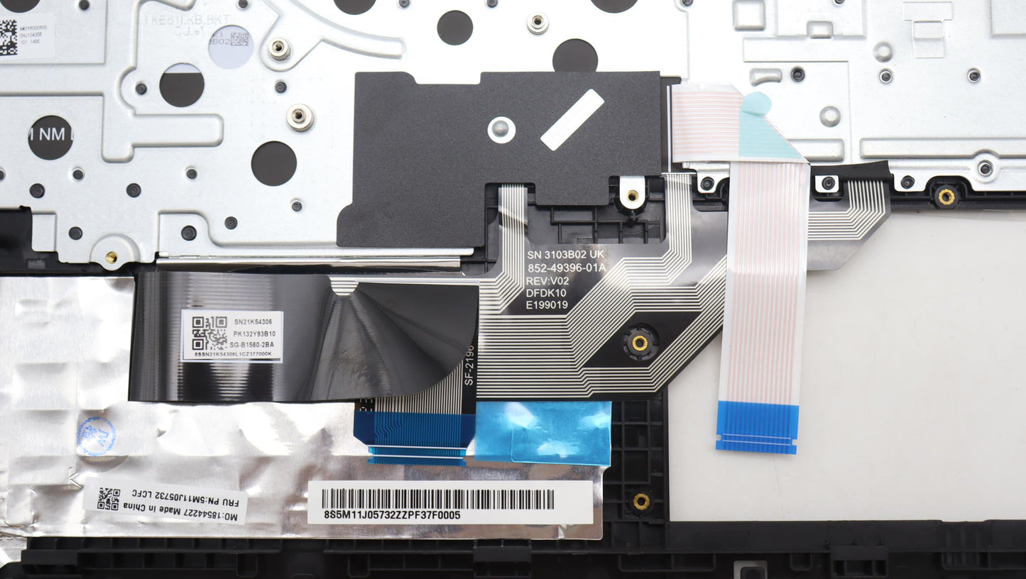 Lenovo Mech_Asm Fru Kbd Ccv Uke Bl (L - 5M11J05732