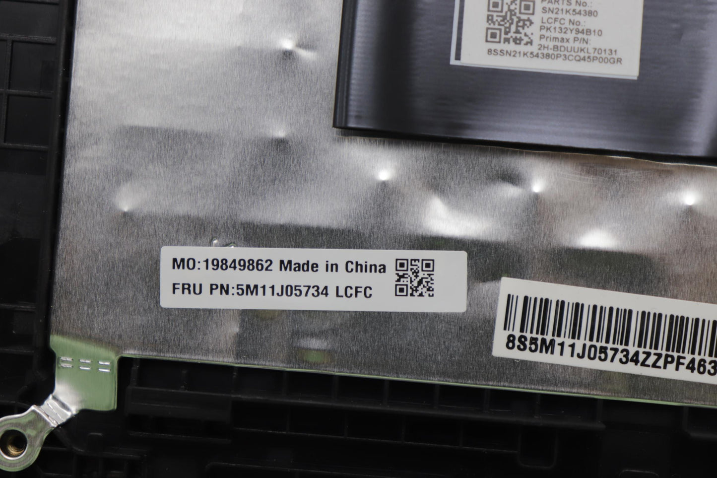 Lenovo Mech_Asm Fru Kbd Ccv Uke Bl (P - 5M11J05734