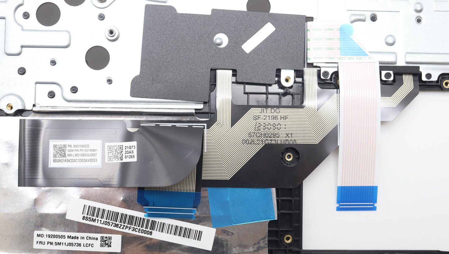 Lenovo Mech_Asm Fru Kbd Ccv Euroeng B - 5M11J05736