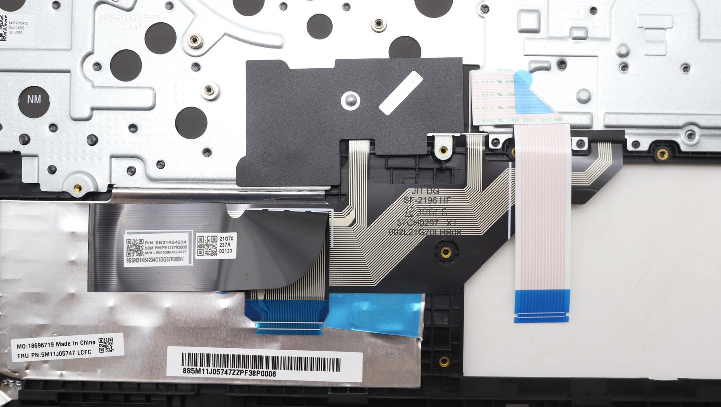 Lenovo Mech_Asm Fru Kbd Ccv Jpn Bl (C - 5M11J05747