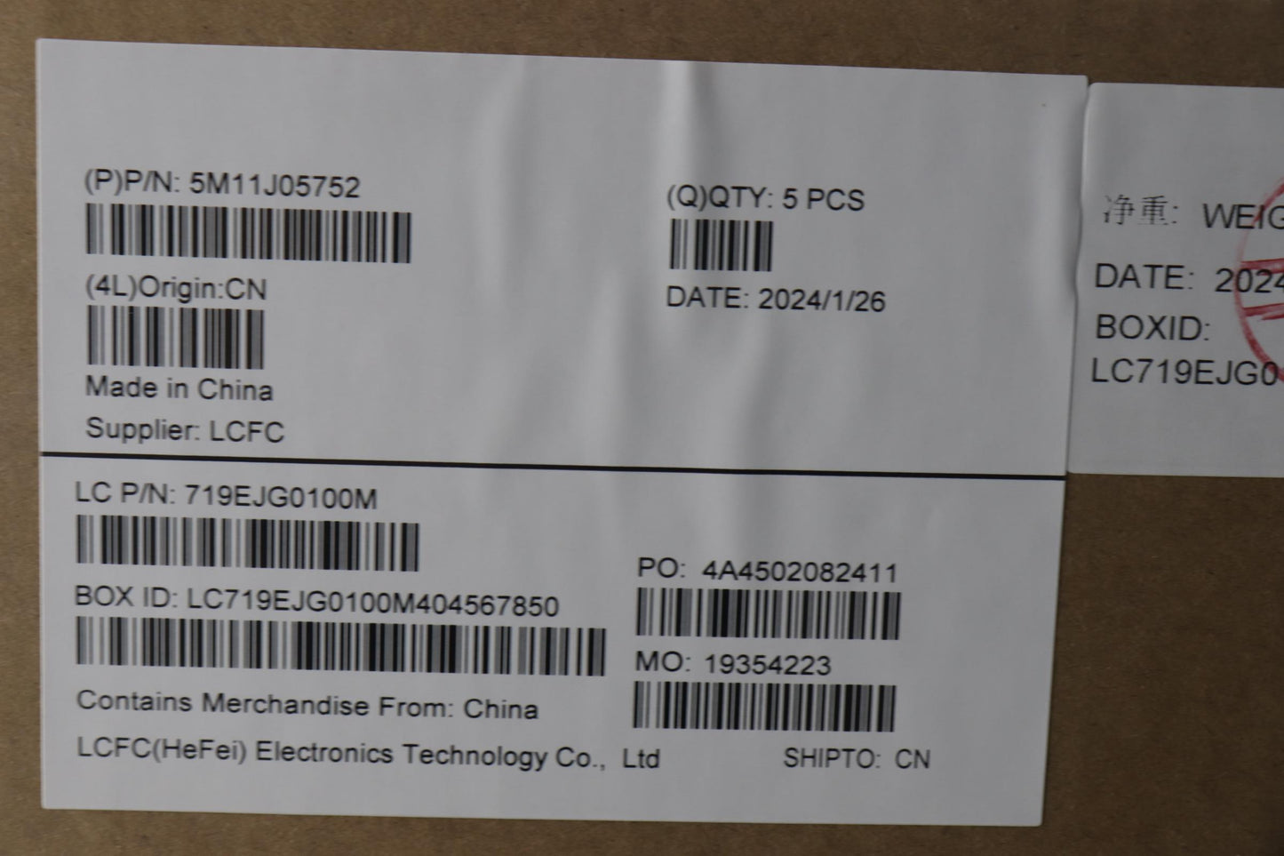 Lenovo Mech_Asm Fru Kbd Ccv Tc Bl (Ch - 5M11J05752
