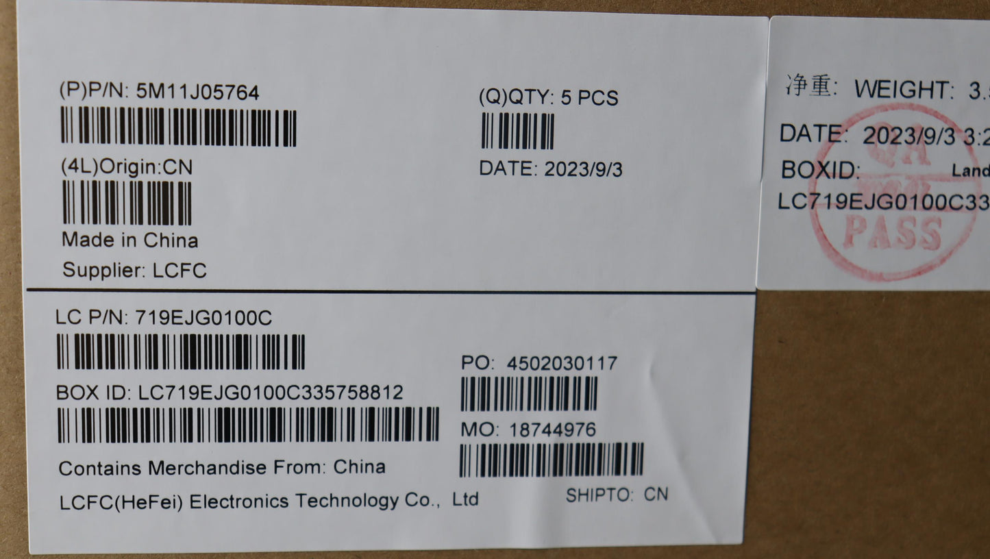 Lenovo Mech_Asm Fru Kbd Ccv Kor Bl (C - 5M11J05764