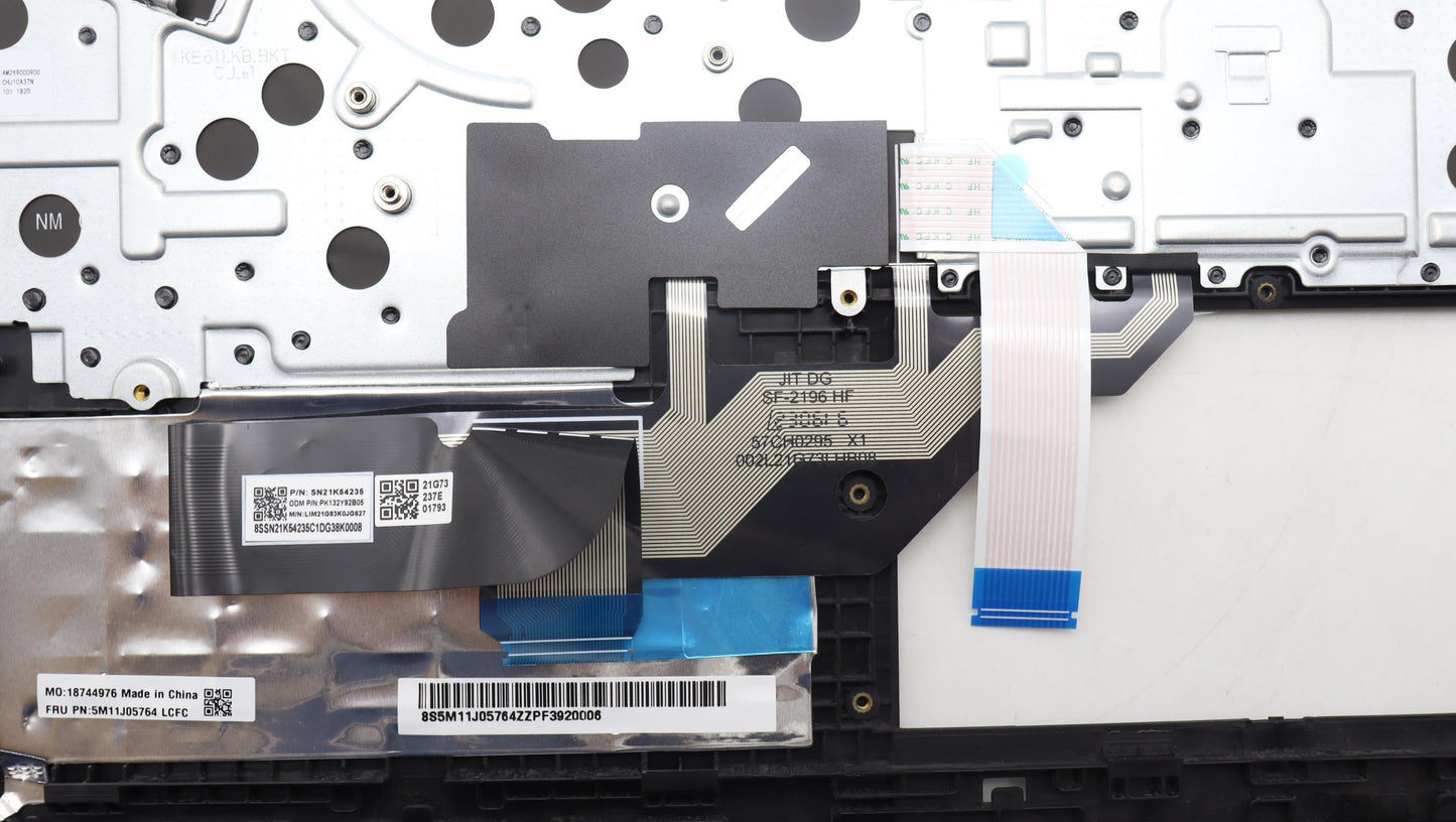 Lenovo Mech_Asm Fru Kbd Ccv Kor Bl (C - 5M11J05764