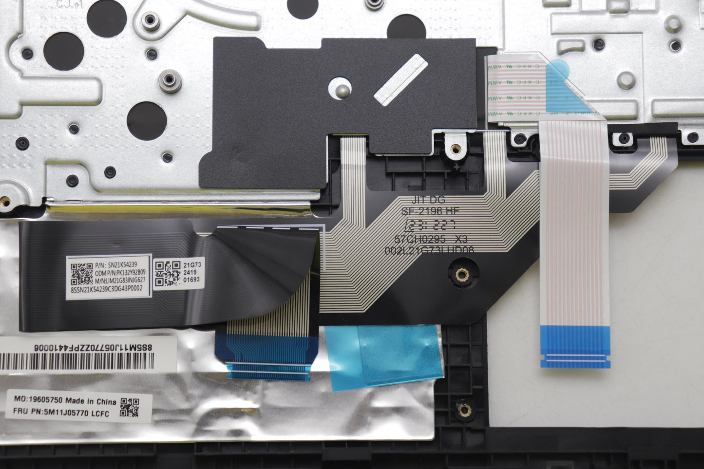 Lenovo Mech_Asm Fru Kbd Ccv Ind Eng B - 5M11J05770