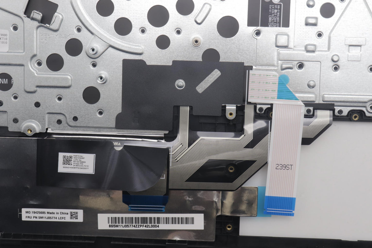 Lenovo Mech_Asm Fru Kbd Ccv Ind Eng B - 5M11J05774