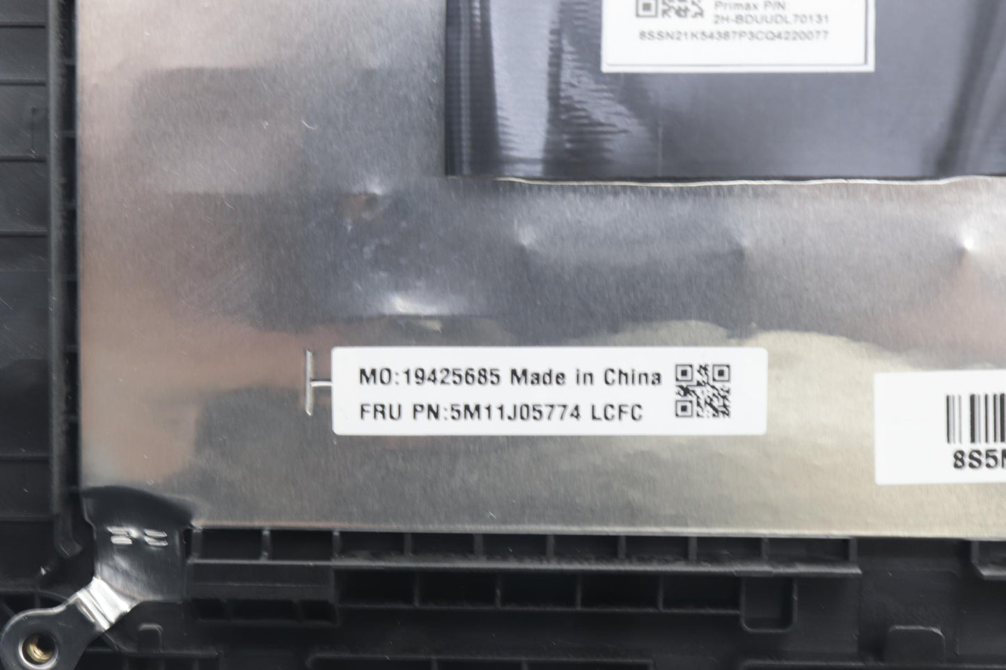 Lenovo Mech_Asm Fru Kbd Ccv Ind Eng B - 5M11J05774
