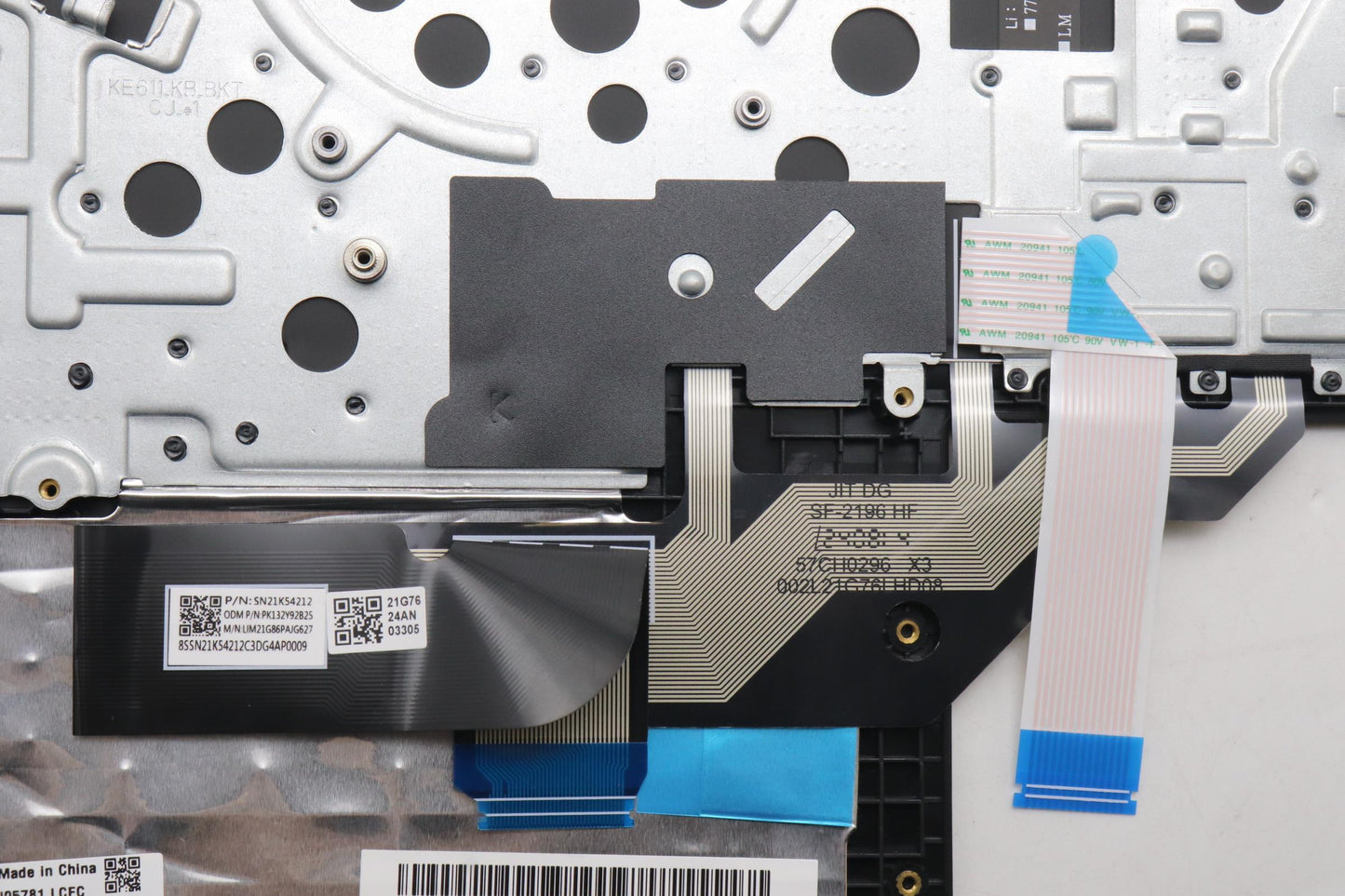 Lenovo Mech_Asm Fru Kbd Ccv Brl Bl (C - 5M11J05781