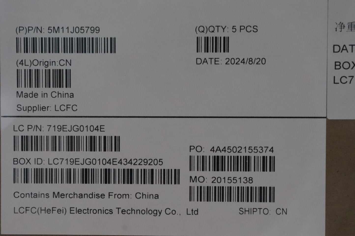 Lenovo Mech_Asm Fru Kbd Ccv Ukr Bl (C - 5M11J05799