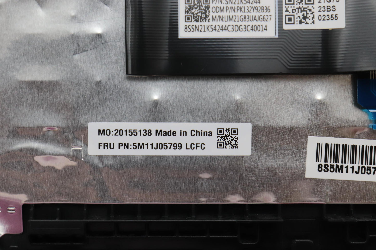 Lenovo Mech_Asm Fru Kbd Ccv Ukr Bl (C - 5M11J05799
