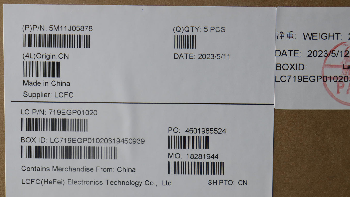 Lenovo Mech_Asm - 5M11J05878