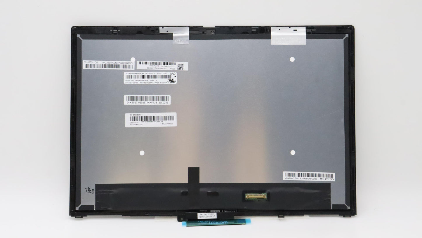 Lenovo LCD Module, 13.3", WUXGA, Touch, Anti-Reflection, 300nit - 5M11J10300