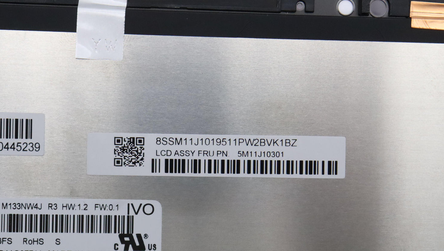 Lenovo Mech Assembly 13.3 Wuxga Lbo+I - 5M11J10301