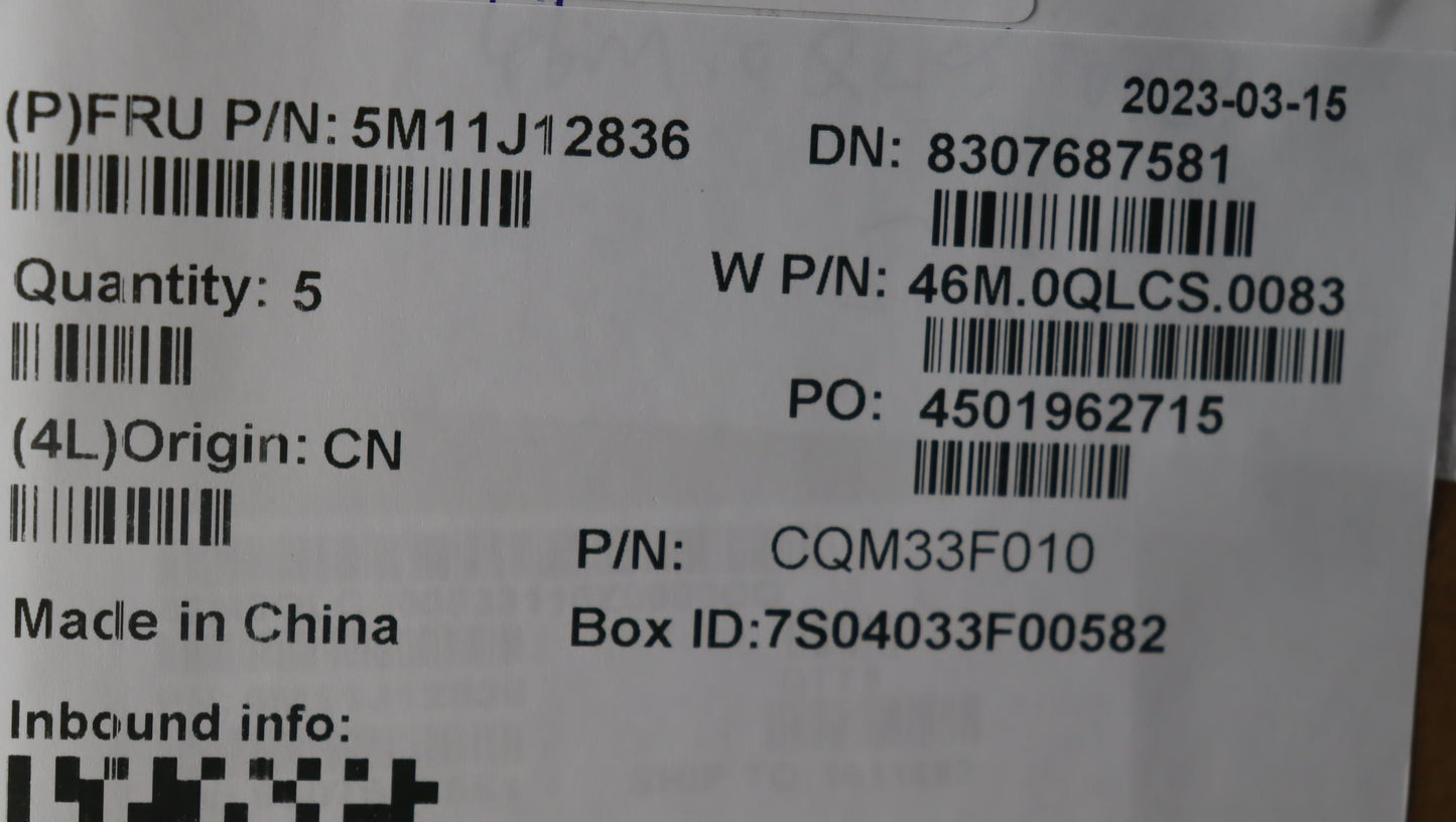 Lenovo Mechasm Grpkbdbzlbrlwwbkpmx - 5M11J12836