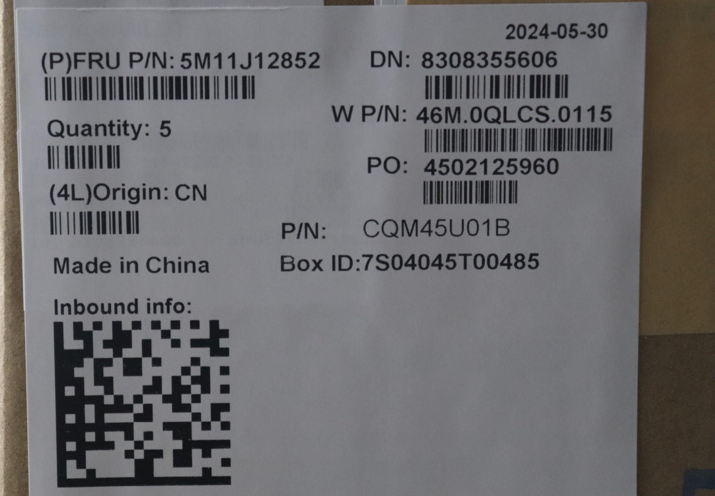 Lenovo Mechasm Grpkbdbzlitawwbkpmx - 5M11J12852