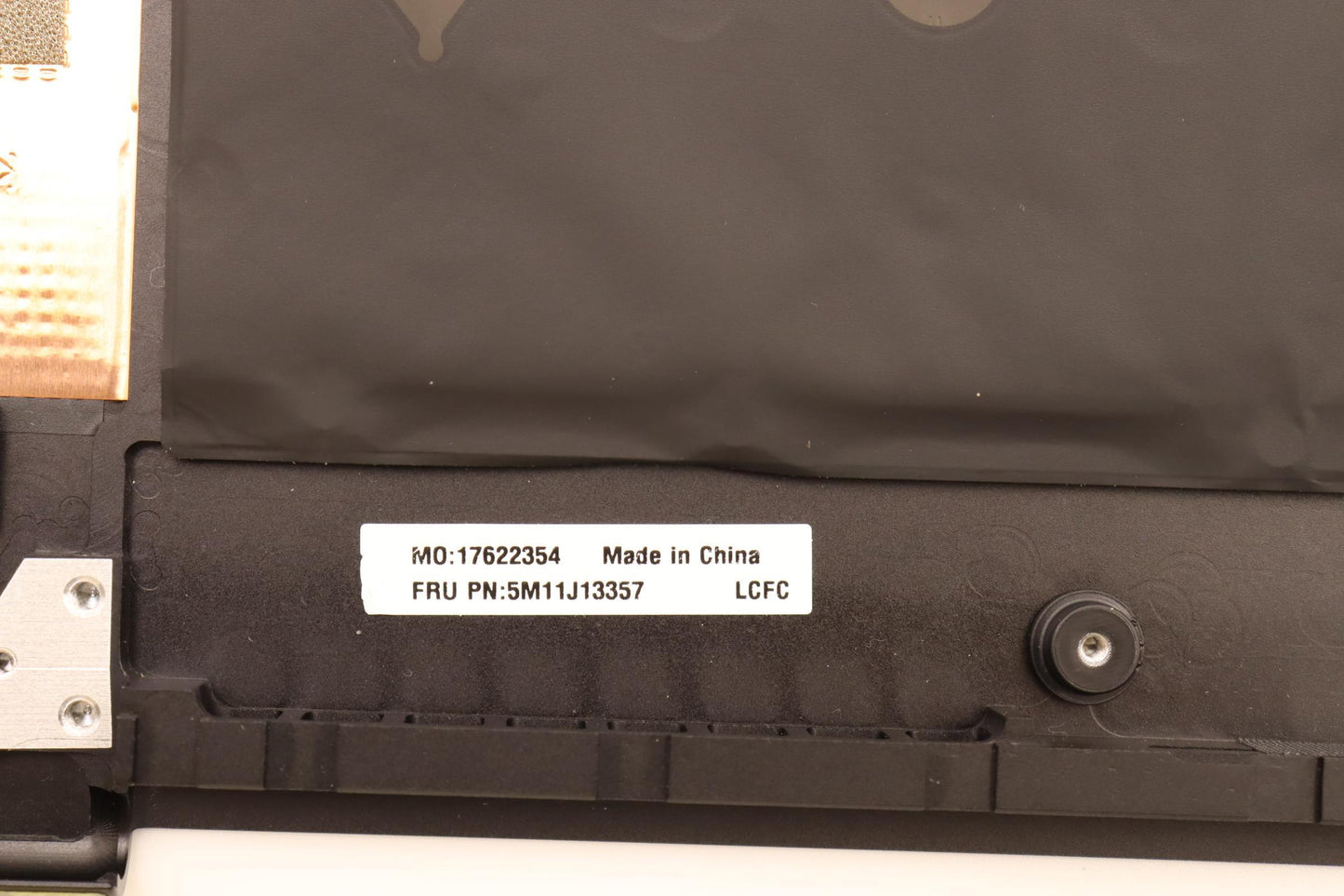 Lenovo Mechasm Kbd Bzl,Wl,Fpr,Bk,Chy, - 5M11J13357