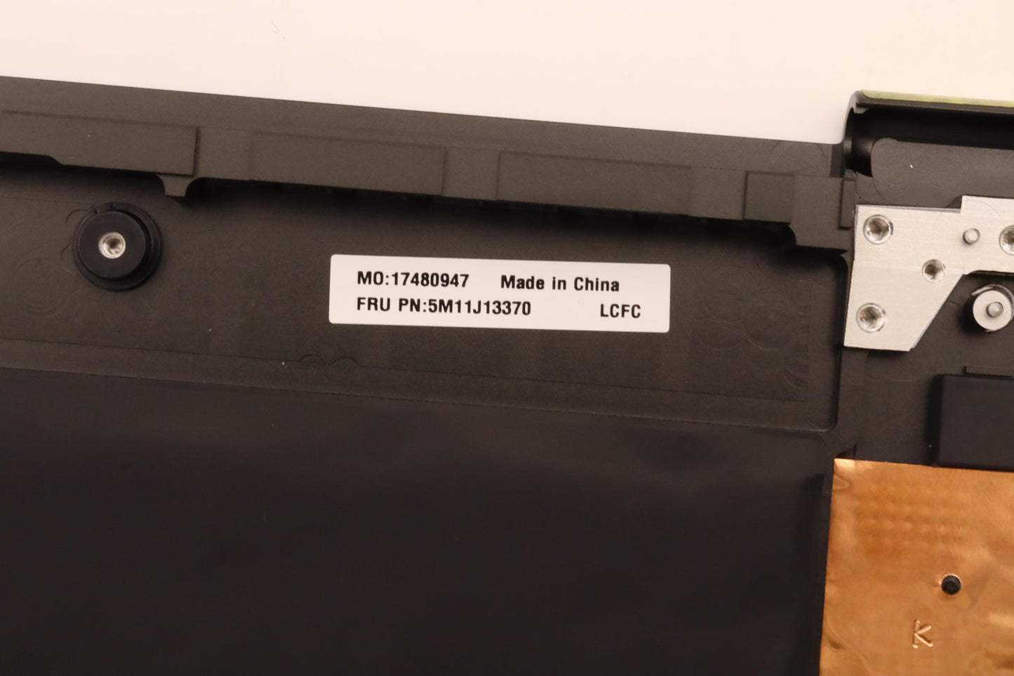 Lenovo Mechasm Kbd Bzl,Wl,Fpr,Bk,Chy, - 5M11J13370