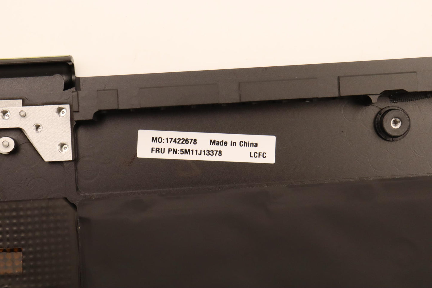 Lenovo Mechasm Kbd Bzl,Wl,Fpr,Bk,Chy, - 5M11J13378